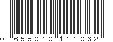 UPC 658010111362