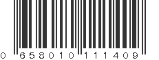 UPC 658010111409