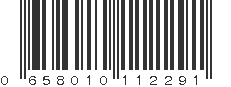 UPC 658010112291