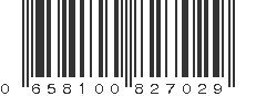 UPC 658100827029