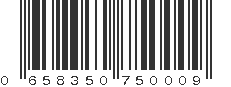 UPC 658350750009