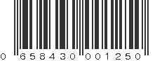 UPC 658430001250