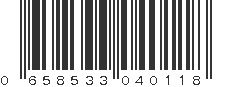 UPC 658533040118