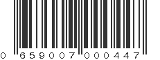 UPC 659007000447