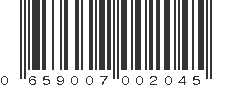 UPC 659007002045