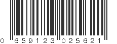 UPC 659123025621