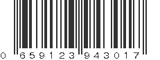 UPC 659123943017