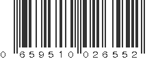 UPC 659510026552