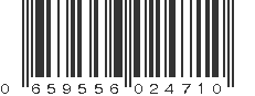 UPC 659556024710