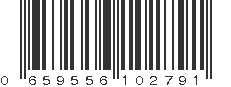 UPC 659556102791