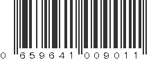 UPC 659641009011