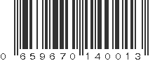 UPC 659670140013