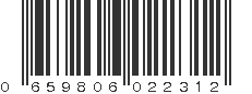 UPC 659806022312