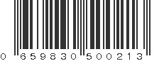 UPC 659830500213