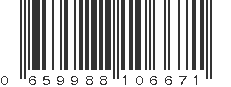 UPC 659988106671