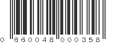 UPC 660048000358