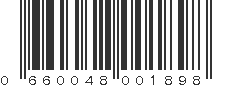 UPC 660048001898