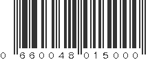 UPC 660048015000