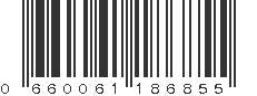 UPC 660061186855