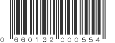 UPC 660132000554