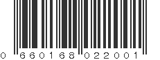 UPC 660168022001