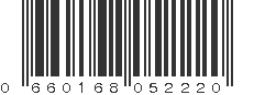 UPC 660168052220