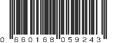 UPC 660168059243