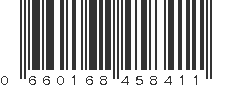 UPC 660168458411