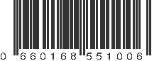 UPC 660168551006