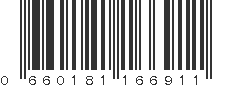 UPC 660181166911