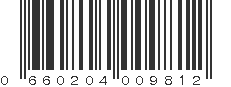 UPC 660204009812