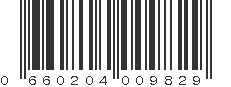 UPC 660204009829