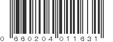 UPC 660204011631