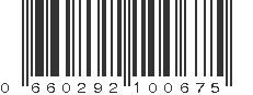 UPC 660292100675