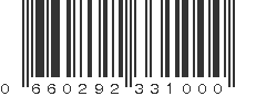 UPC 660292331000