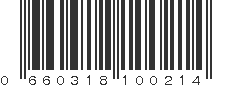 UPC 660318100214