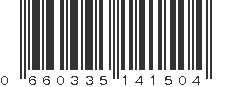 UPC 660335141504