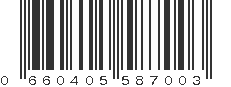 UPC 660405587003