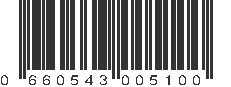 UPC 660543005100