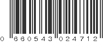 UPC 660543024712