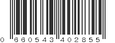 UPC 660543402855