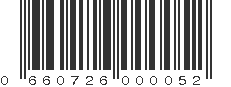 UPC 660726000052