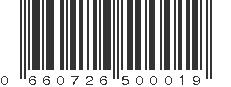 UPC 660726500019