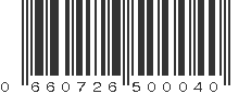 UPC 660726500040