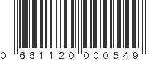 UPC 661120000549