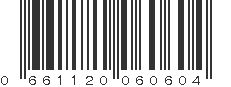 UPC 661120060604