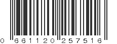 UPC 661120257516