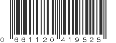 UPC 661120419525