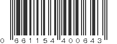 UPC 661154400643