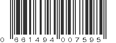 UPC 661494007595